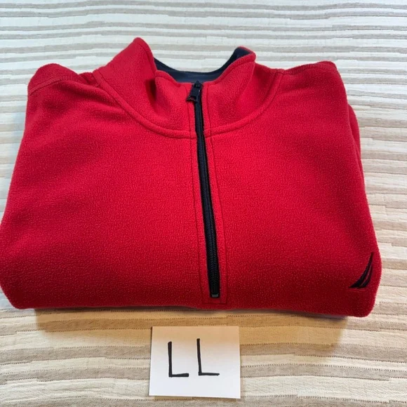 Nautica Men’s Plushy Cozy 3/4 Zip Fleece Pull Over. Sz XXL  W/CLassic Logo - Picture 8 of 8